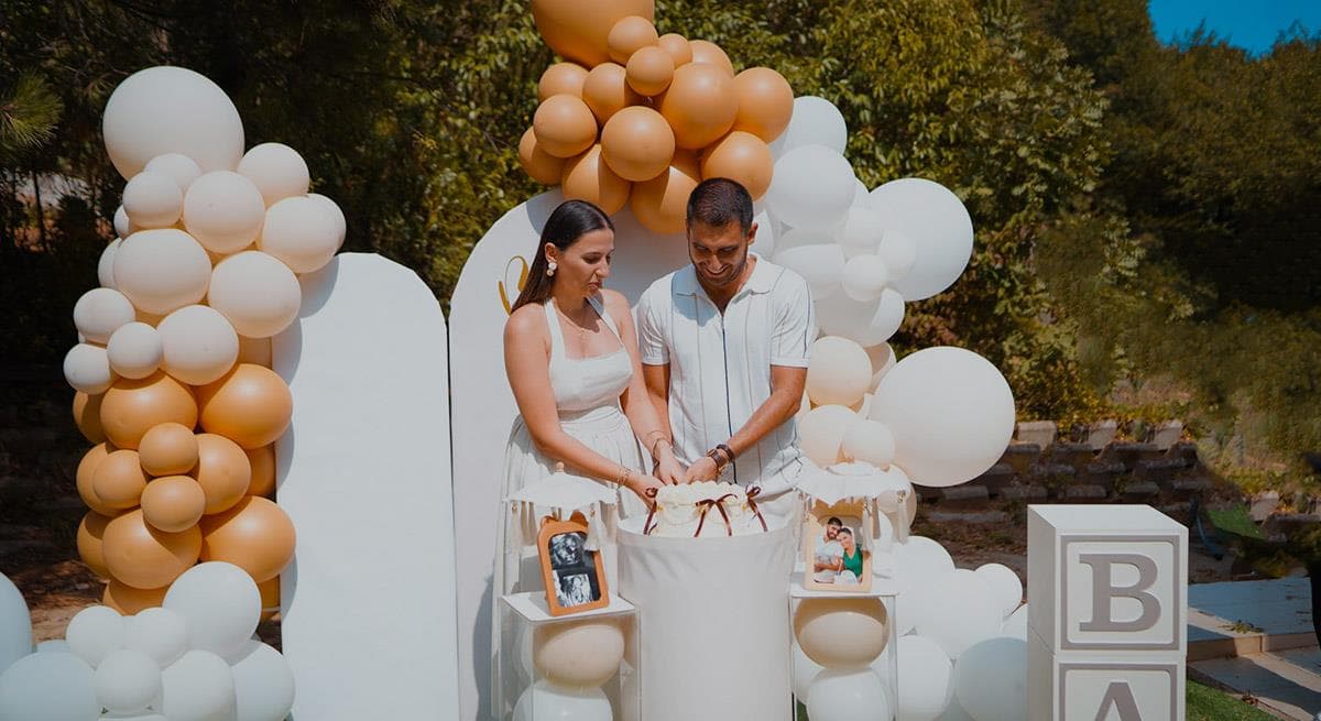 Uçan Balon Demetleri Baby Shower Süsleme